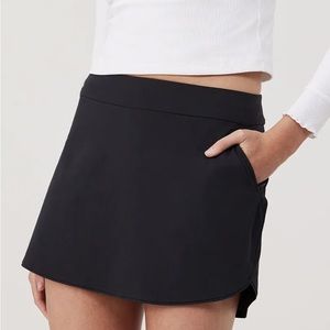 Outdoor Voices Black Exercise Skirt